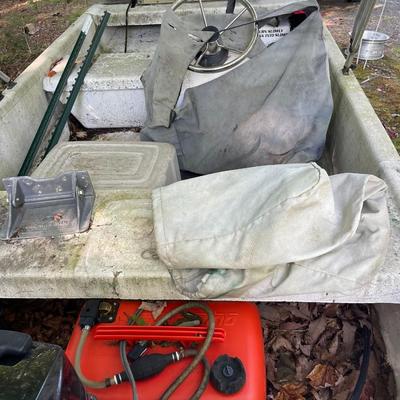 12' Carolina Skiff Boat with Trailer