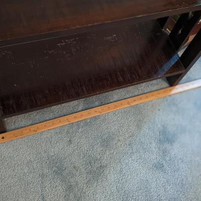 MCM Hand Hewn Book Shelf