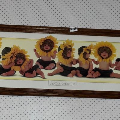 Sunflower Baby Photo Frame/Portrait