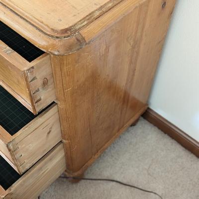 Beautifully Simple Farmhouse Antique Pine Dresser