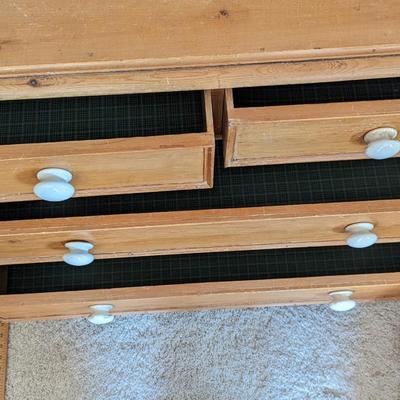 Beautifully Simple Farmhouse Antique Pine Dresser