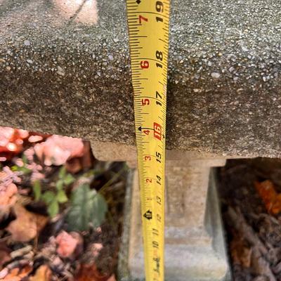 Vintage Curved Garden Bench