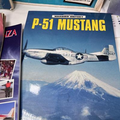 Pilot lot P57 mustang airplane maps
