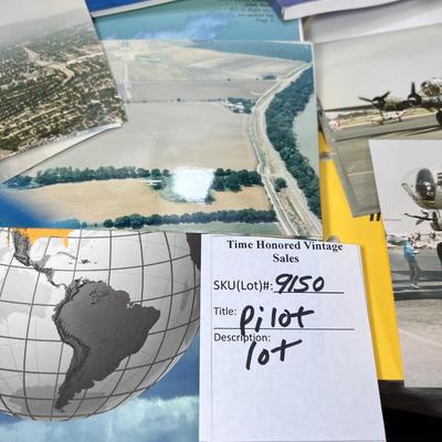 Pilot lot P57 mustang airplane maps