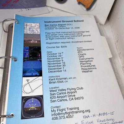 Pilot lot P57 mustang airplane maps