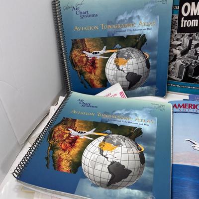 Pilot lot P57 mustang airplane maps