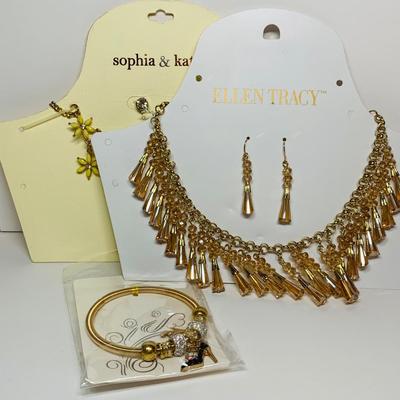 LOT 11: New: Ellen Tracy, Sophia & Kate, Chole Jewelry Sets