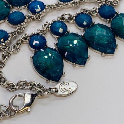 LOT 29: Charming Charlie Dangle Earrings w/Matching Necklace, Rhinestones Bangle Bracelets & More
