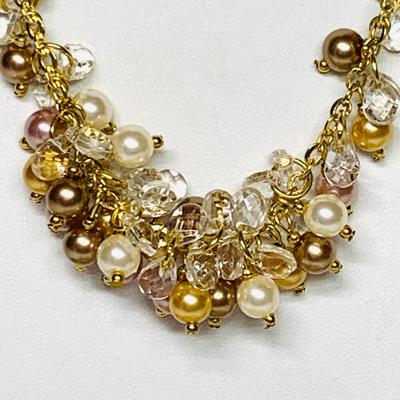LOT 37: Fashion Pearls & Gold Tone Collection