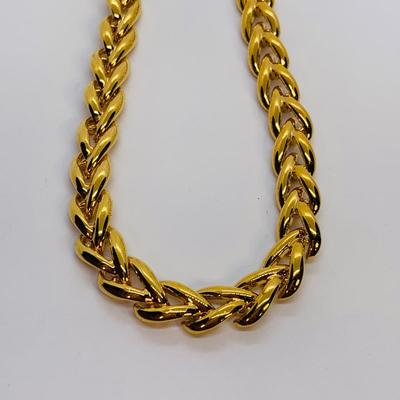 LOT 42: Gold Tone Lisner Multi Strand Bracelet, Gold Tone Napier Necklace