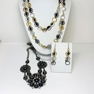 LOT 56: Daisy Fuentes Necklace/Earring Set & More