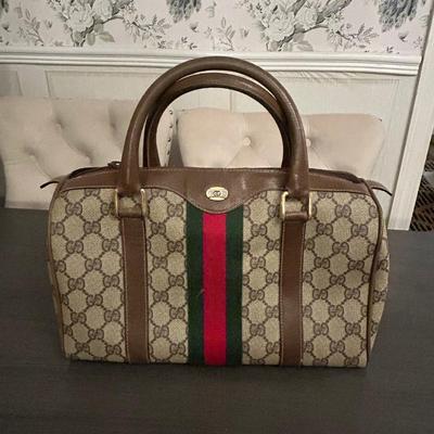 LOT 109C: Two Vintage Gucci Bags And One Gucci Inspired Bag