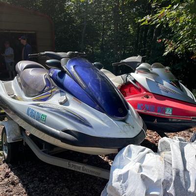 2 Jet Skis with Trailer