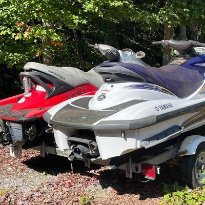 2 Jet Skis with Trailer
