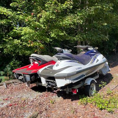 2 Jet Skis with Trailer