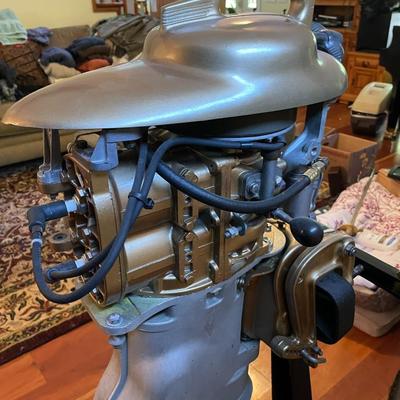 Mercury 20 HP Aeroliner Restored Boat Motor