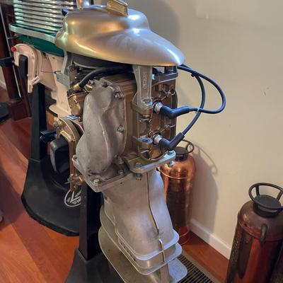 Mercury 20 HP Aeroliner Restored Boat Motor