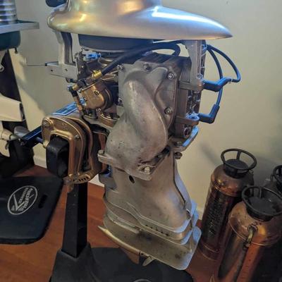 Mercury 20 HP Aeroliner Restored Boat Motor