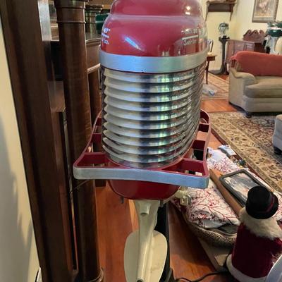 Red Mercury Restored Outboard Boat Motor