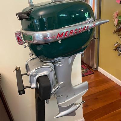 Mercury 10 Restored Outboard Boat Motor