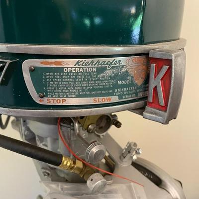 Mercury 10 Restored Outboard Boat Motor