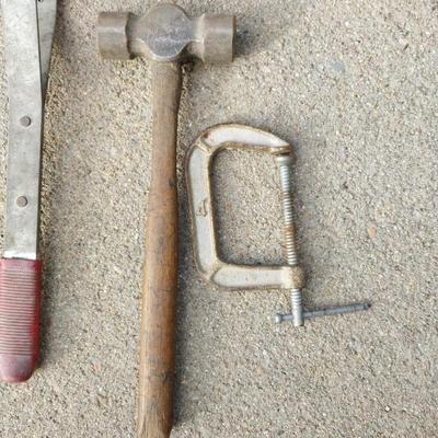 COME-ALONG AND HAND TOOLS