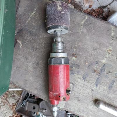 AIR GRINDER/SANDER AND ATTACHMENTS