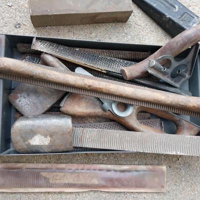 NICE VARIETY OF HAND TOOL WEDGES AND FILES