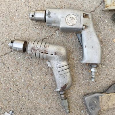 FIVE COMPRESSED AIR TOOLS