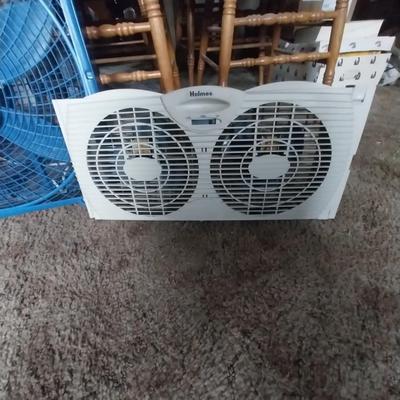 WINDOW-BOX AND TABLE FAN