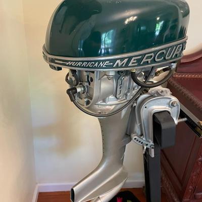 Mercury 10 Restored Outboard Boat Motor #2