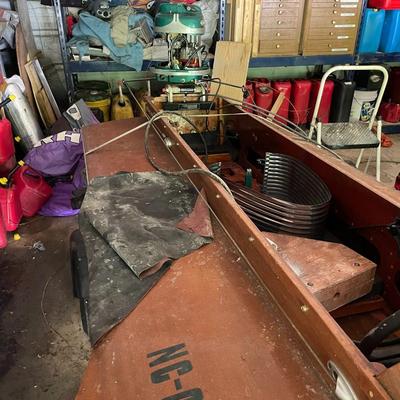 Hovercraft Racing Boat with Mercury Outboard Motor