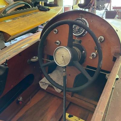 Hovercraft Racing Boat with Mercury Outboard Motor