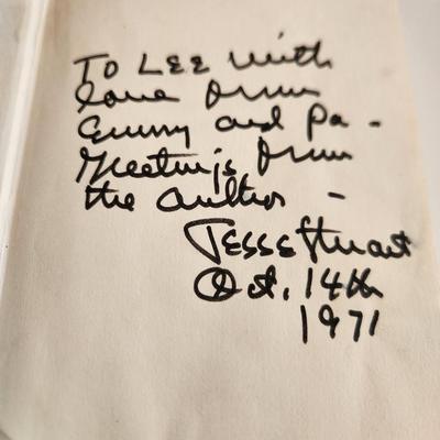 Come To My Tomorrowland by Jesse Stuart - Autographed