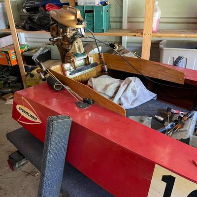 Sid Craft Dual Cockpit Hovercraft Speed Boat with Mercury Outboard Motor