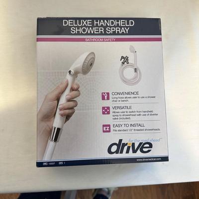 Drive & Theracare Bathroom Accessories w/ NIB Handheld Shower Spray & Nonslip Mat (M-KL)