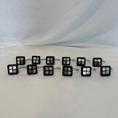 DecoBain Shower Curtain & Clock (M-KL)