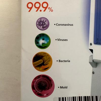 Assortment of Face Masks incl. Two Respirators, & Portable UV Sterilizer  (M-KL)