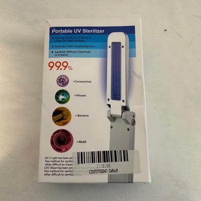 Assortment of Face Masks incl. Two Respirators, & Portable UV Sterilizer  (M-KL)