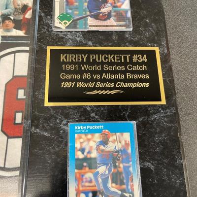 Kirby Puckett plaque