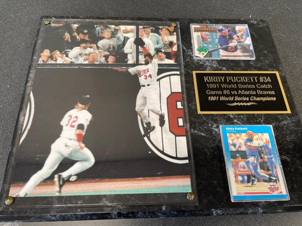 Kirby Puckett's jersey from Game 6 of 1991 World Series sells for