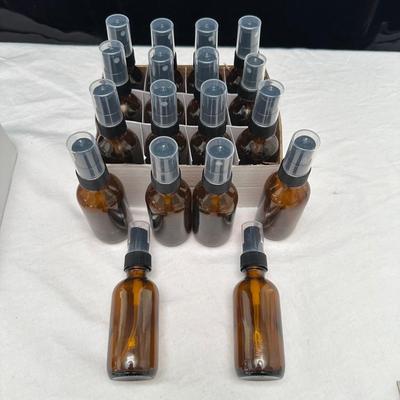 Cobalt Blue & Amber Glass: Spray, Pump & Dropper Bottles (DR-KL)