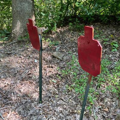 Shooting Range Metal Target Decoys