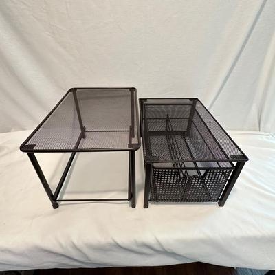 Stackable/Adjustable Organizing Shelves & Baskets (K-KL)