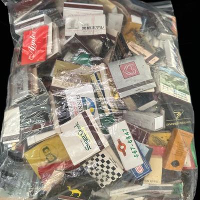 Red Canister & Bag of Souvenir Matches (DR-KL)