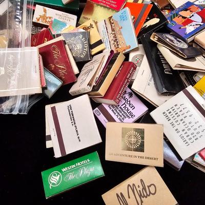 Red Canister & Bag of Souvenir Matches (DR-KL)