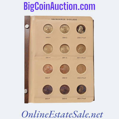 SACAGAWEA DOLLAR COIN SET