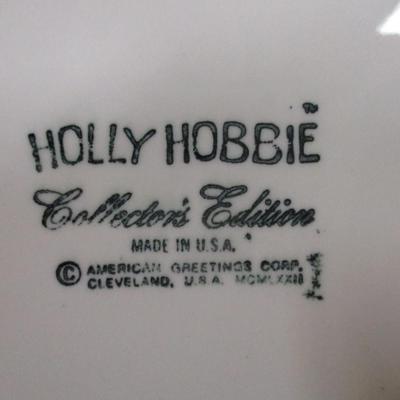 Holly Hobbie Collector's Edition Plate