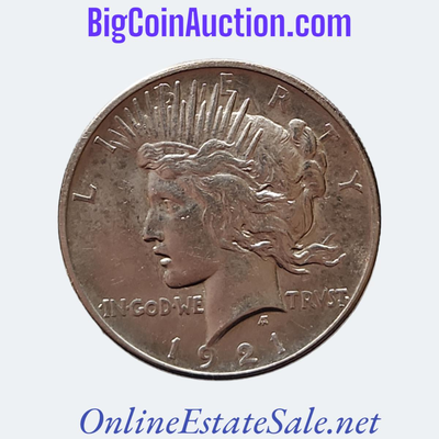 SILVER PEACE DOLLAR COIN