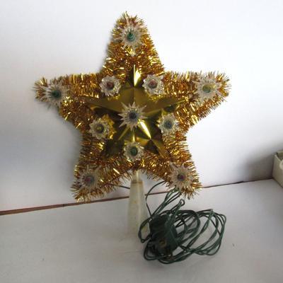Lot 655:  Older Christmas Star Tree Topper